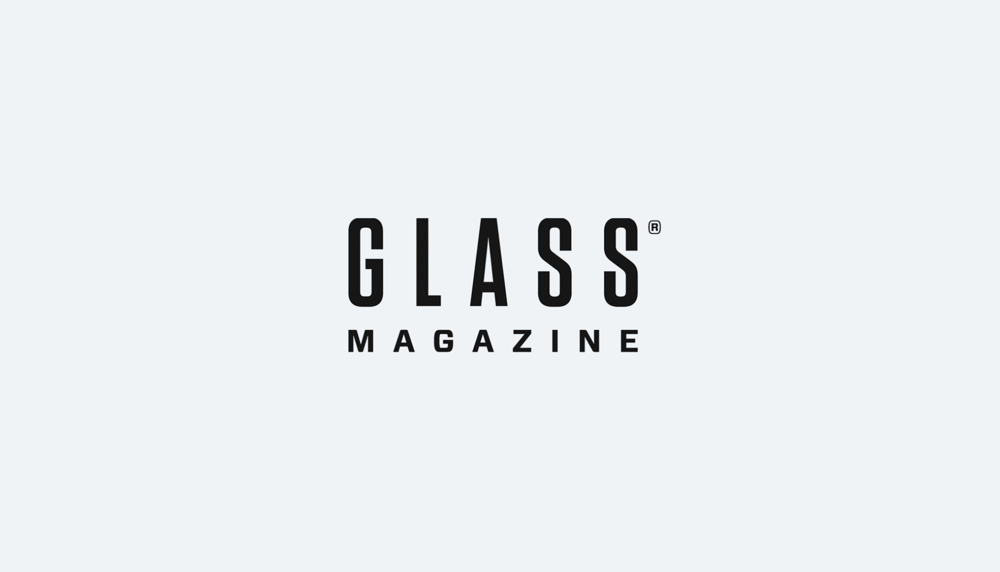 logo GLASS magazine